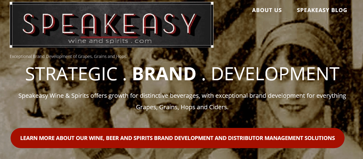 Speakeasy Wine & Spirits, “When You Want The World To Know Your Brand!”