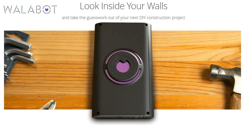 Look Inside Your Walls With Walabot And Take The Guesswork Out Of Your Next  DIY Construction Project