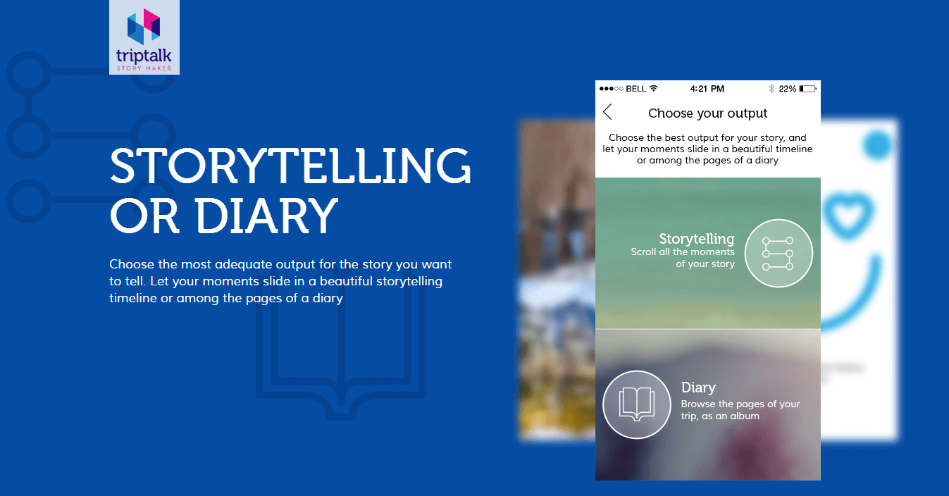 TripTalk Storytelling Diary