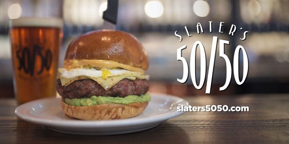 Slater's 5050 Burger