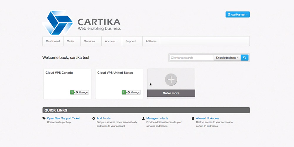 Cartika_Interface
