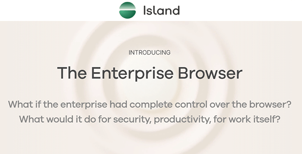 Island - The Enterprise Browser