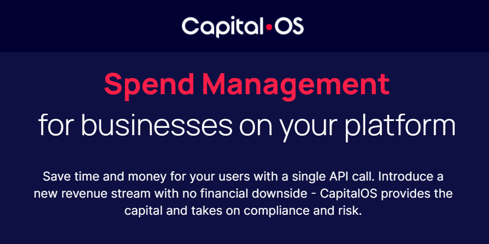 CapitalOS - Financial Management for Businesses on your Platform