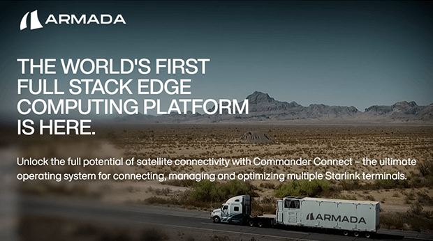 Armada - First full stack edge computing platform