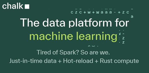 Chalk - the Data Platform for Machine Learning