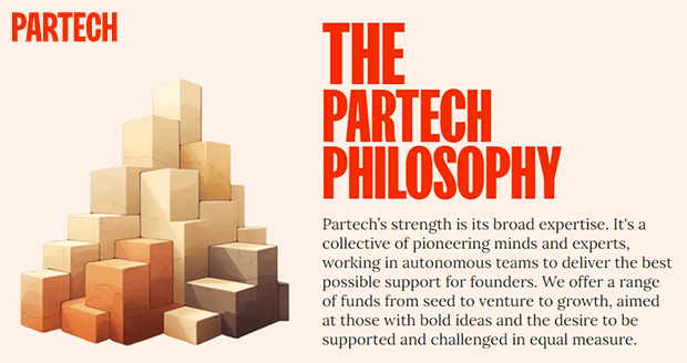 Partech - Our Philosophy