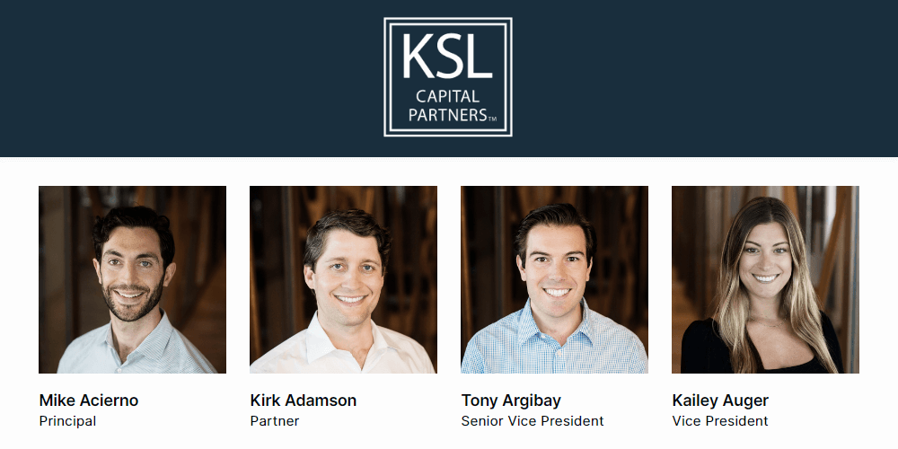 KSL Capital Partners - Our Team