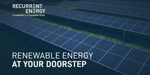 Reccurent Energy - Renewable energy at your doorstep
