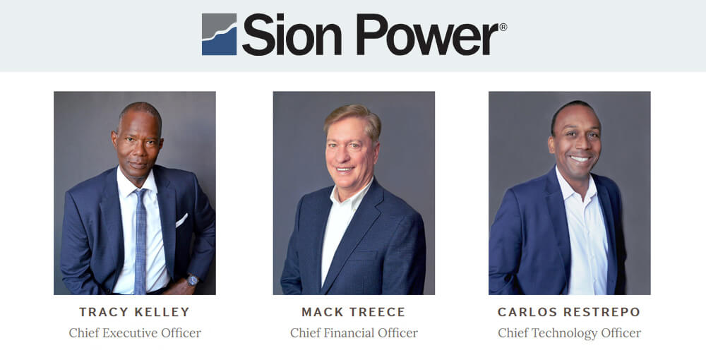 Sion Power - Our Leadership Team